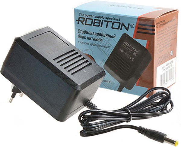 ROBITON AB9-800S блок питания стабилизированный, 9V, 800 мА