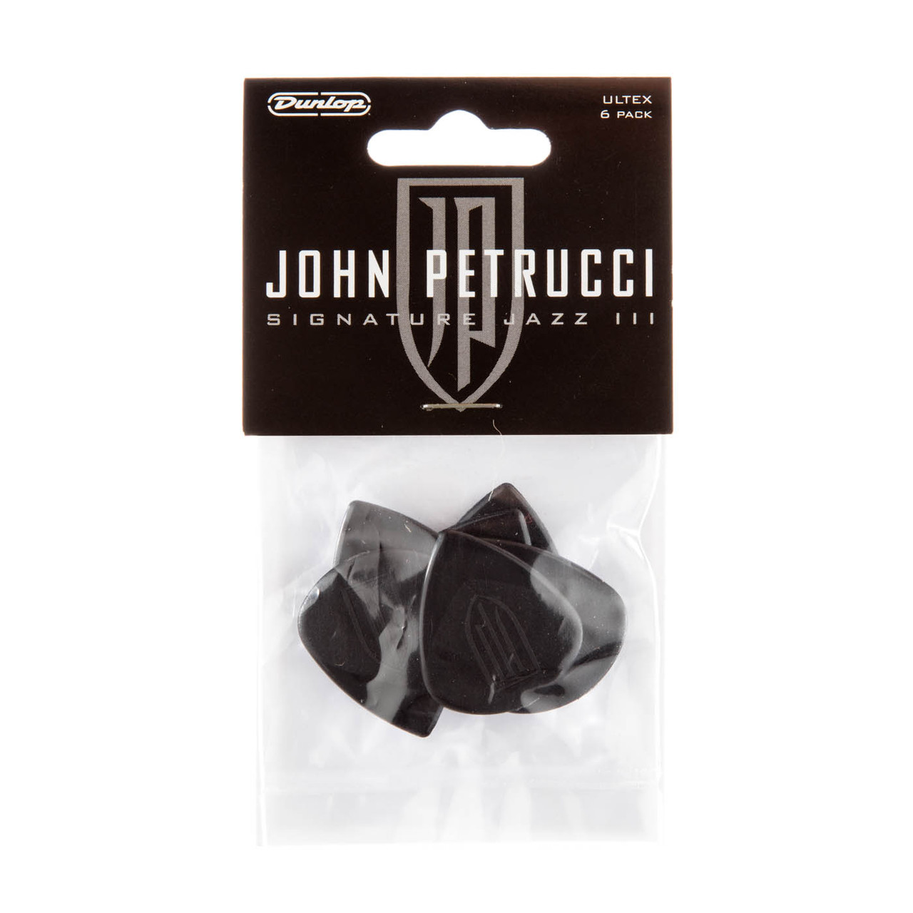 Dunlop 427PJP John Petrucci Jazz III Медиаторы 6шт, толщина 1,5мм (в уп. 6шт.)
