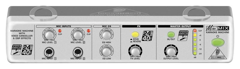 Behringer MIX800 - Караоке-процессор для работы с источником сигнала