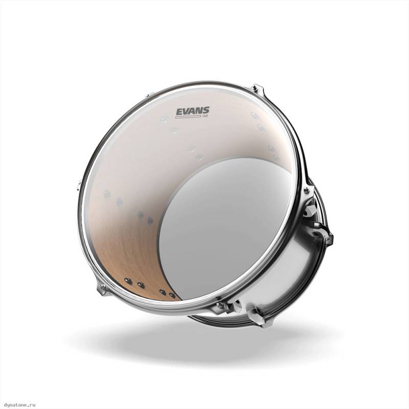 Evans TT08G2 Genera G2 Clear 8` Пластик для том тома двойной прозрачный