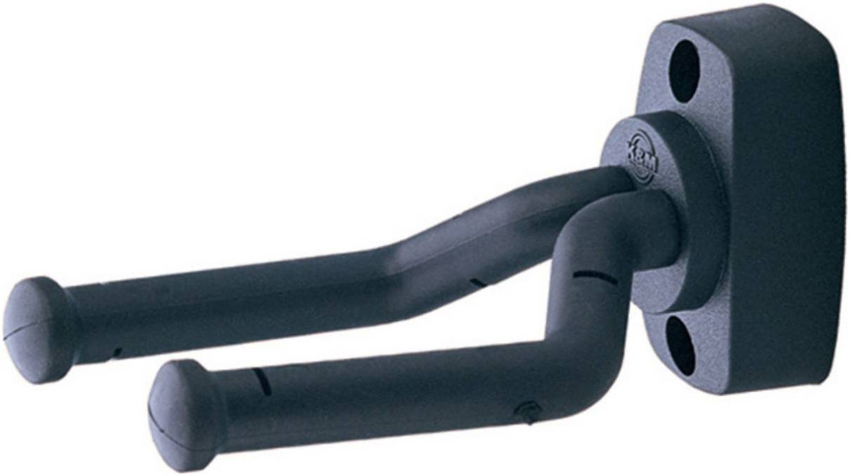 K&M 16280-000-55 Держатель для гитары, "крюк", настенный