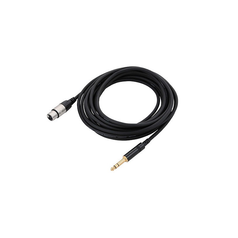 CORDIAL CFM 6 FV инструментальный кабель XLR female/джек стерео 6.3мм, 6.0м, черный