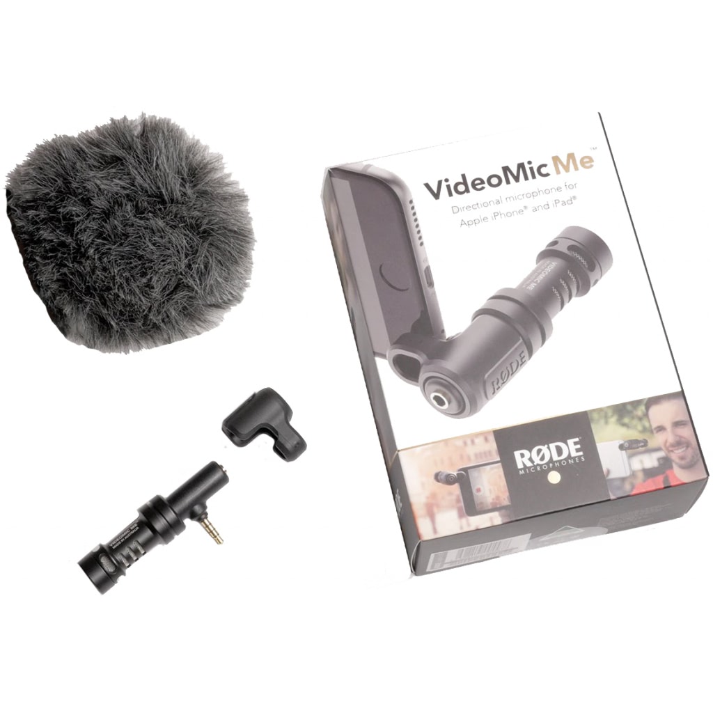 RODE VideoMic ME Компактный TRRS кардиоидный микрофон для iOS и Android устройств c 3,5 мм выходом