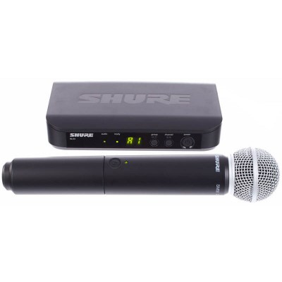 Shure BLX24E/SM58 M17 662-686 MHz радиосистема вокальная с капсюлем динамического микрофона SM58