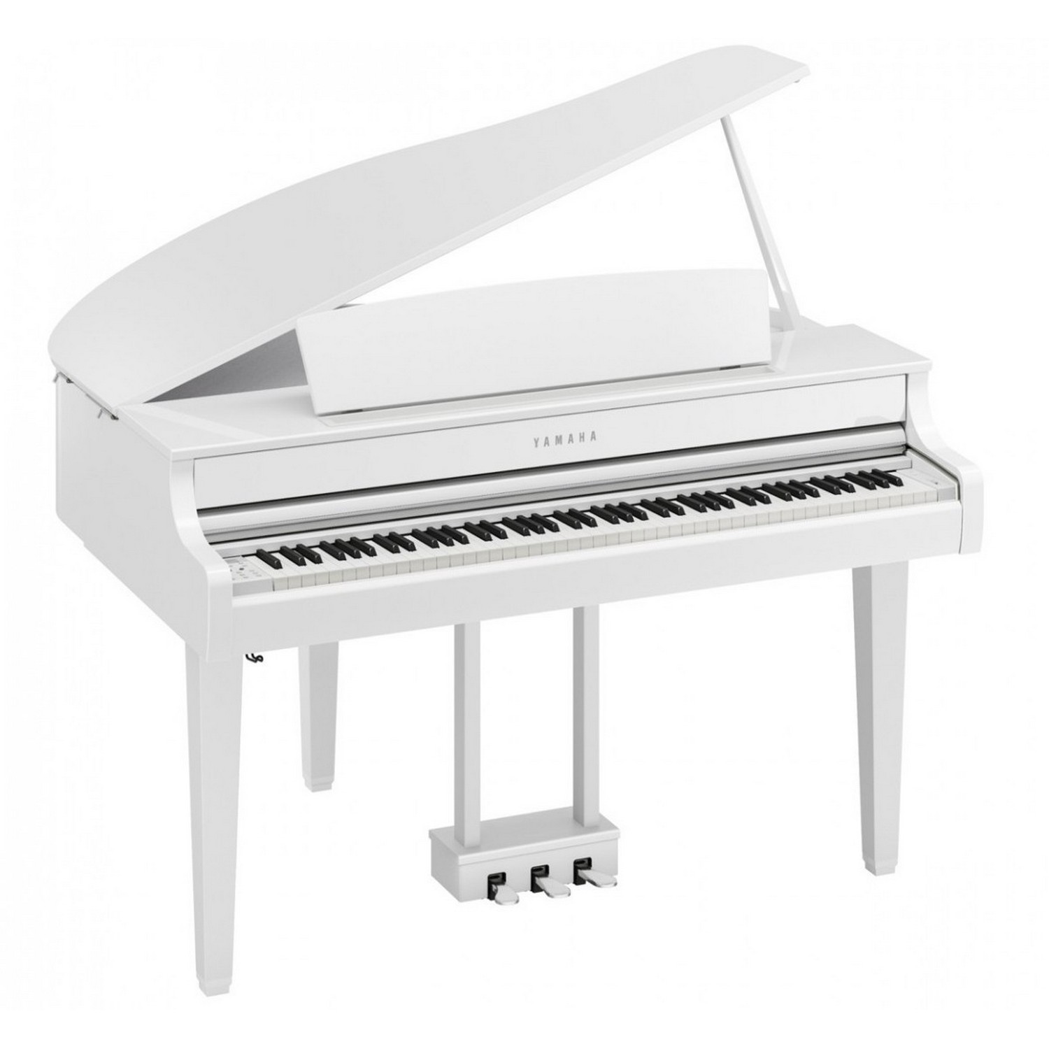 Yamaha CLP-865GPWH цифровой рояль, 88 клавиш GrandTouch-S/256 полифония/38 тембров/(45Вт + 35Вт) x 2