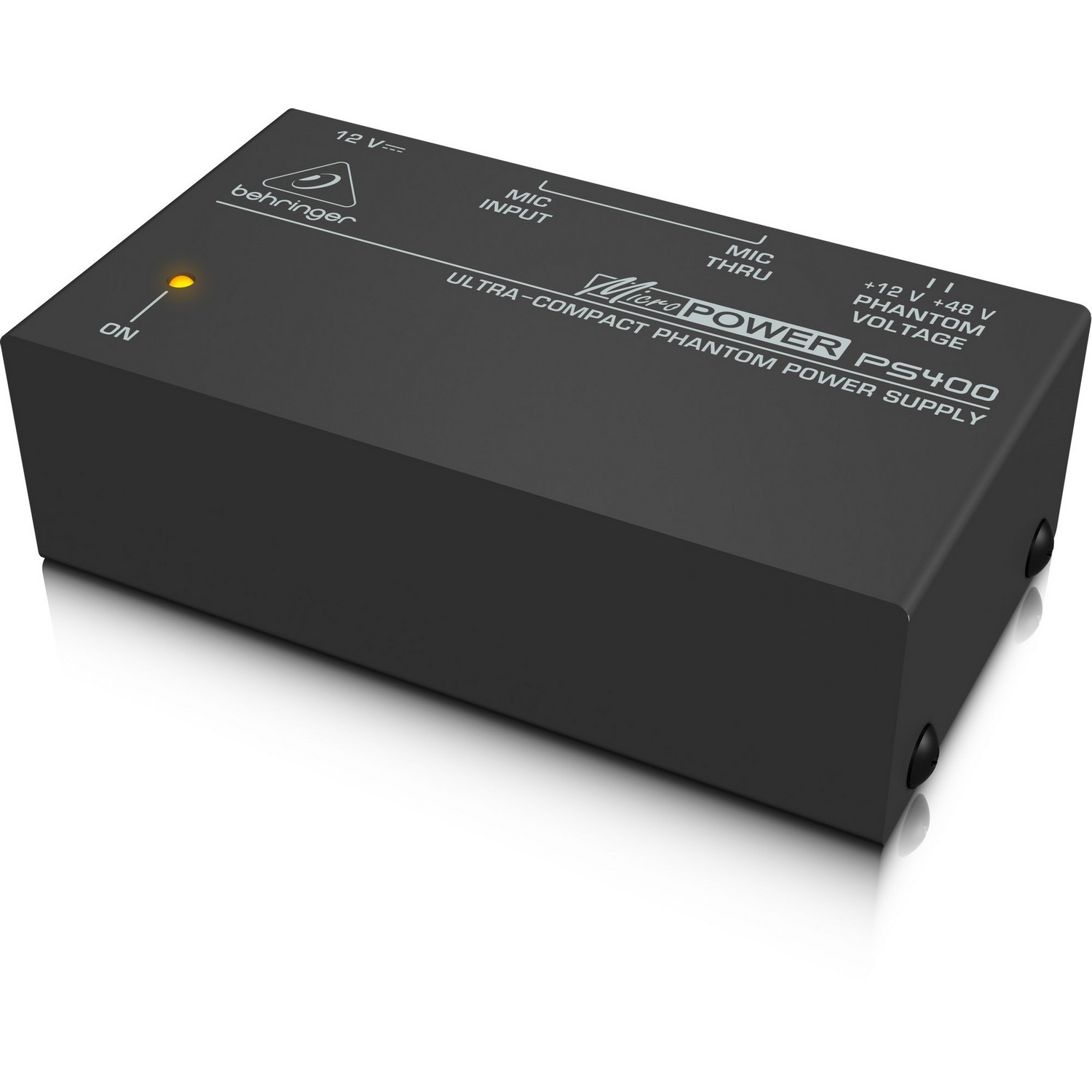 Behringer PS400 - Внеш блок фантомного питания с переключаемым рабочим напряжением (+48 В или +12 В)