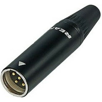 NEUTRIK (Rean) RT4MC-B кабельный разъем mini XLR male 4 контакта