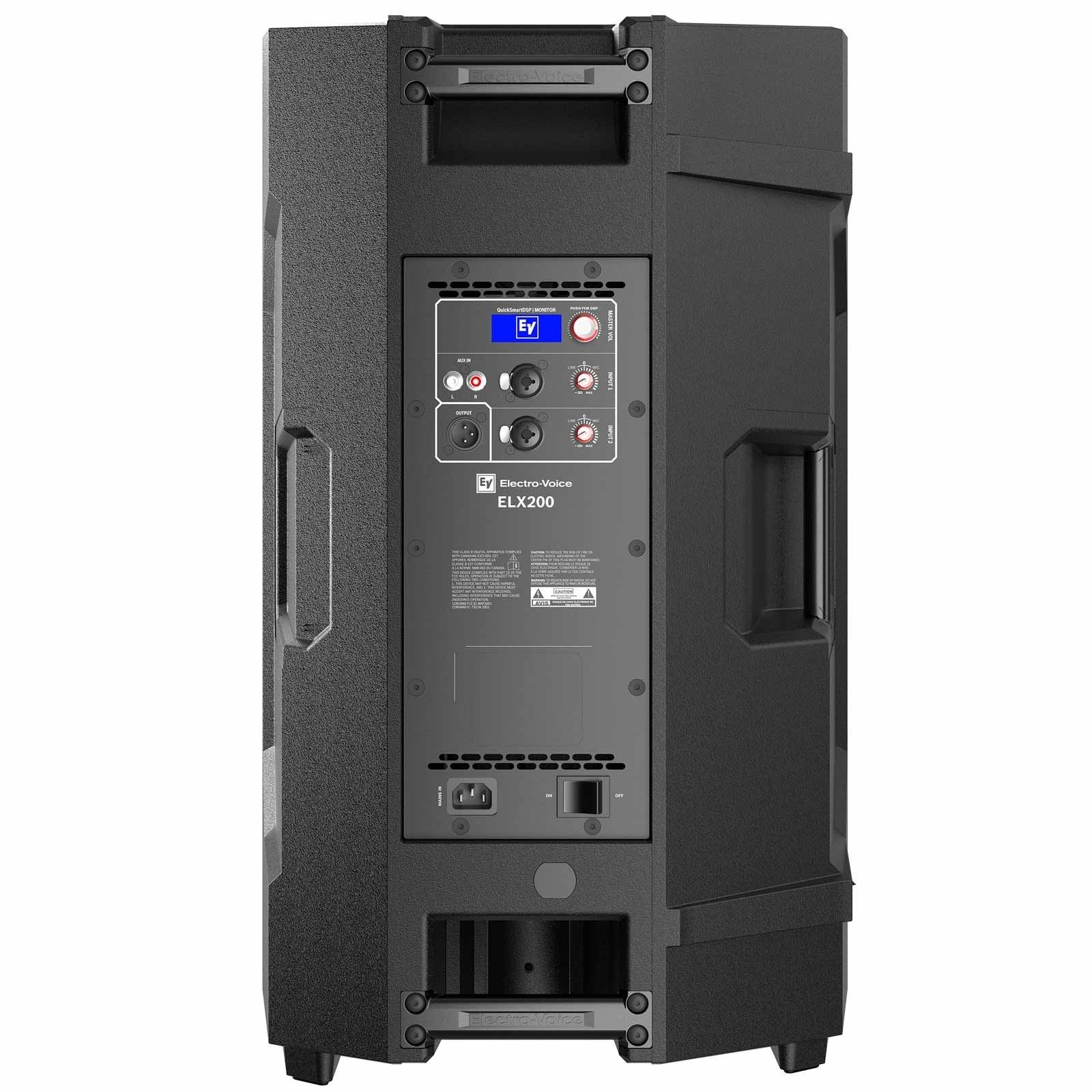 Electro Voice ELX200-15P акуст. система 2-полос., активная, 15'', макс. SPL 132 дБ (пик), 1200W, с D