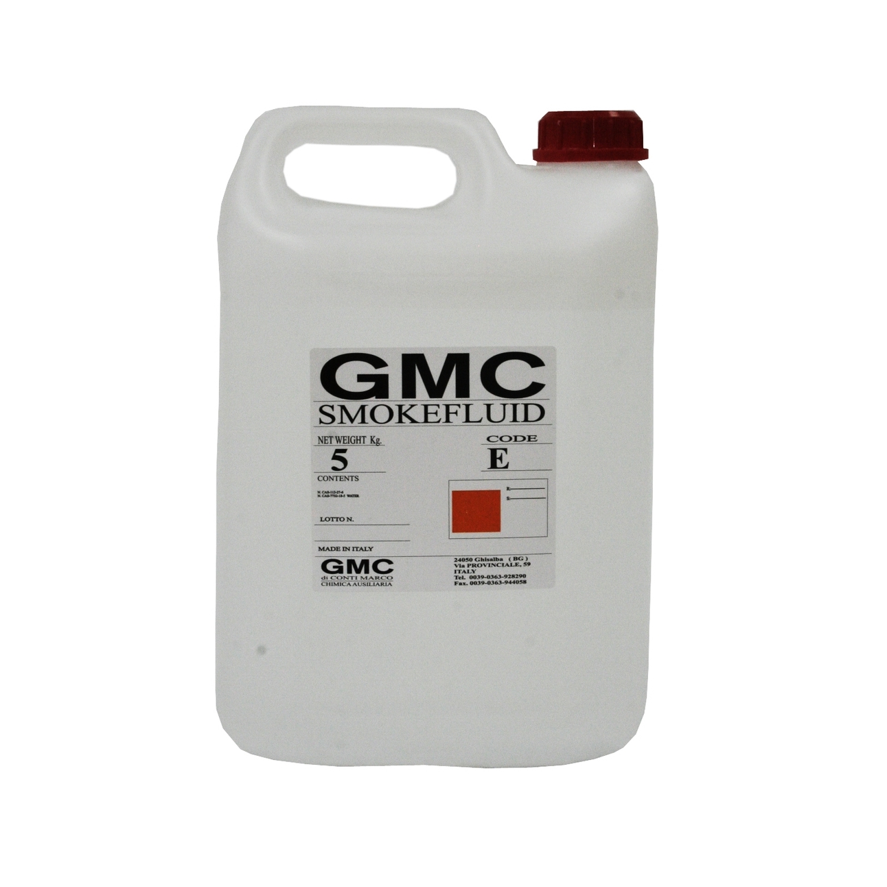 GMC SmokeFluid/E - жидкость для дыма 5 л, среднего рассеивания