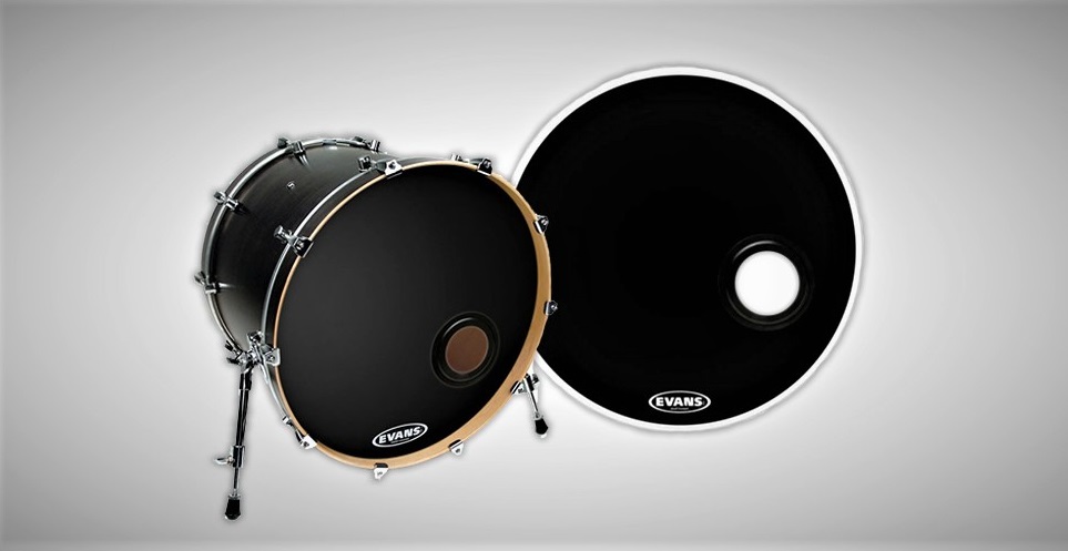 Evans BD20REMAD REMAD Resonant Пластик для бас-барабана 20", резонансный черный