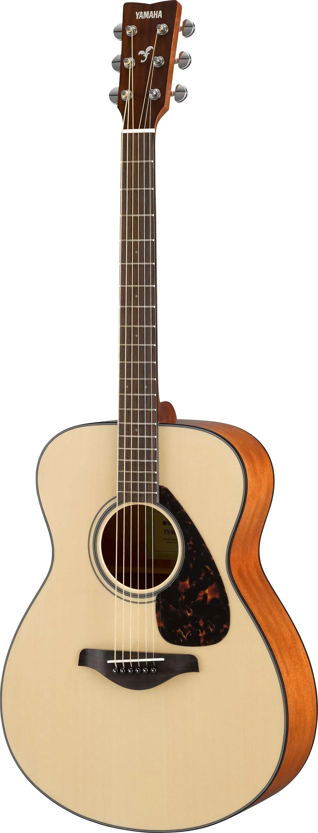 Yamaha FS800N акустическая гитара, компактный корпус, верхняя дека массив ели, цвет натуральный