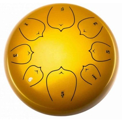 Foix FTD-88F-GD Глюкофон, 20см, Фа мажор, золото, 8 нот.