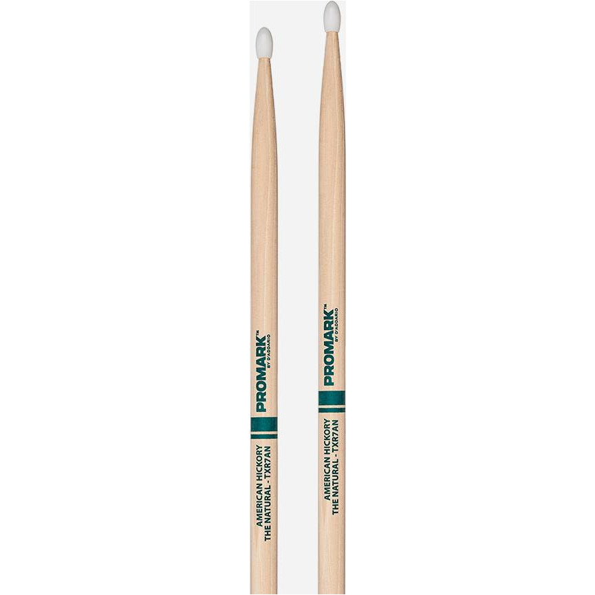PRO MARK TXR7AN 7A "The Natural" Барабанные палочки, орех гикори, нейлоновый наконечник