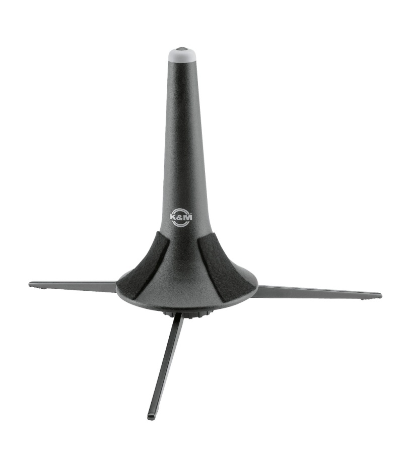 K&M 15210-023-55 подставка для трубы, три ножки, вес - 0,2 кг, высота - 190 мм