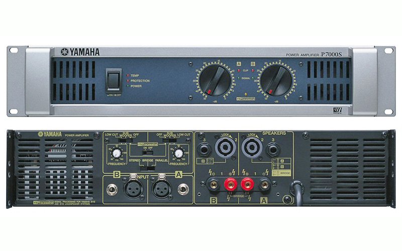 Yamaha P7000S  усилитель мощности 2x700W/8Ohm. 2x950W/4Ohm. Bridge 1900W/8Ohm