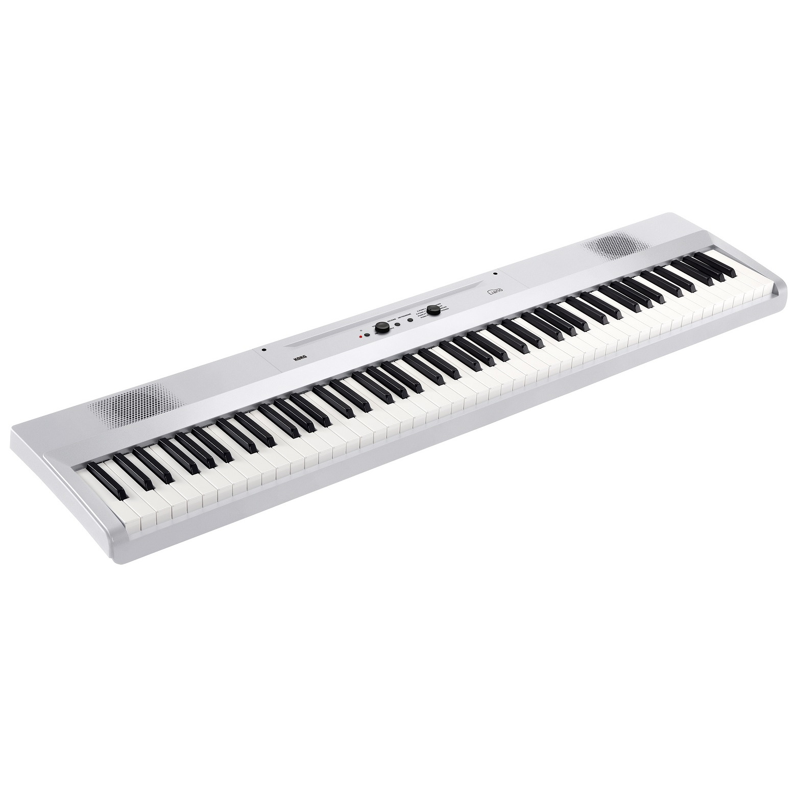 KORG L1 PW Цифровое пианино Liano, 88 клавиш, цвет жемчужно-белый, пюпитр и педаль в комплекте