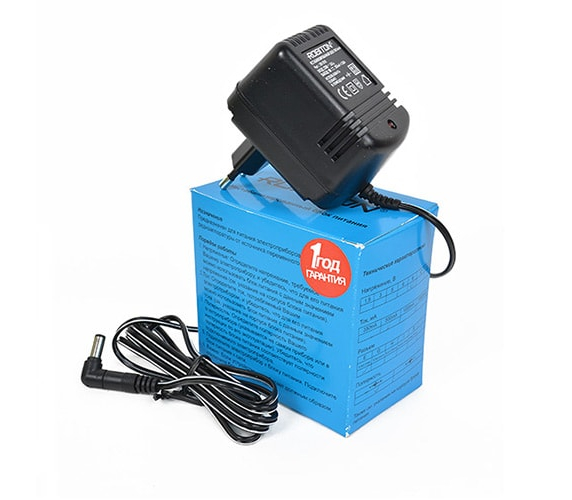ROBITON AB9-500S 5,5х2,1/12 - Блок питания 9В, 500мА для музыкального оборудования