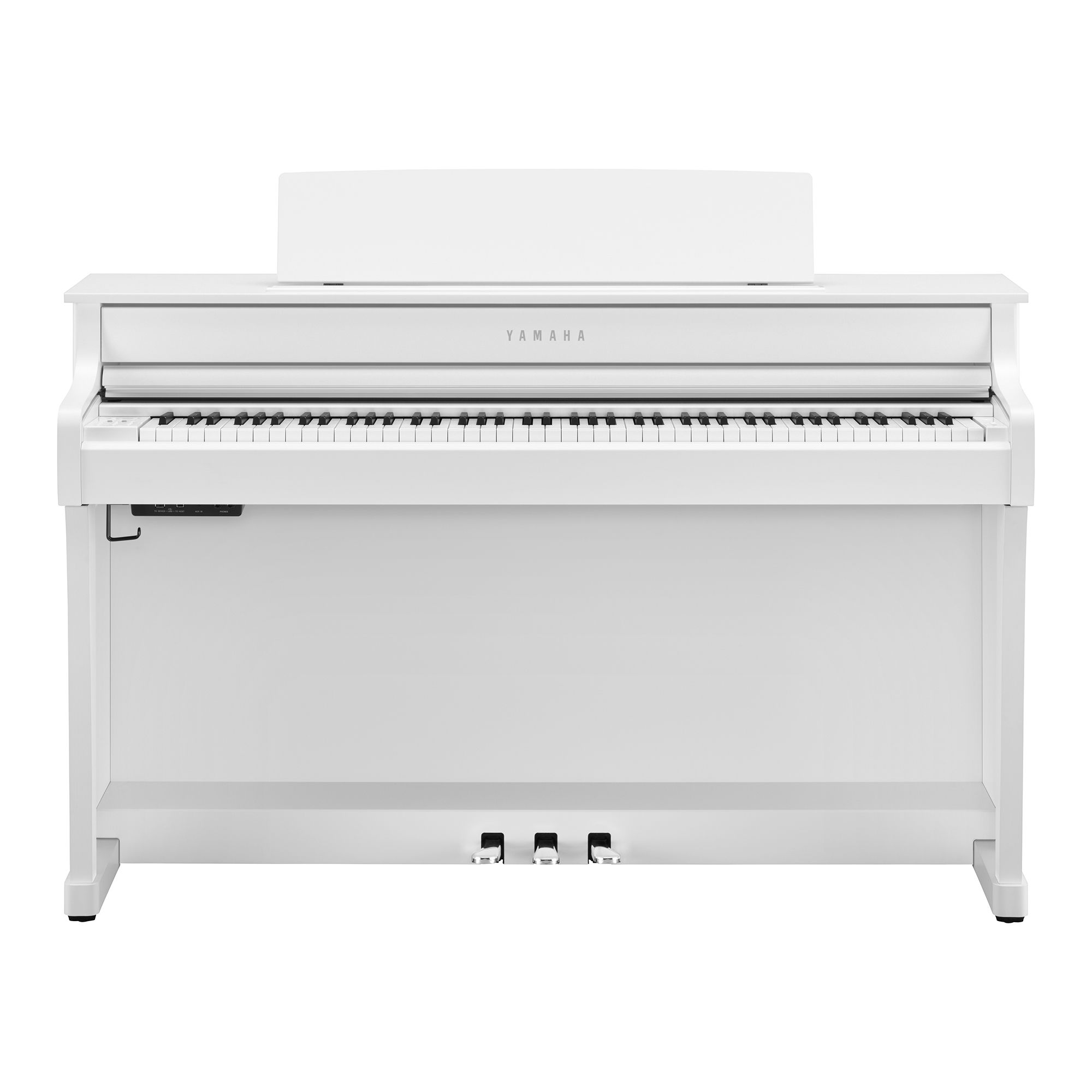 Yamaha CLP-845WH клавинова 88 клавиш, GrandTouch-S/256 полифония/38 тембров/USB - аудиоинтерфейс