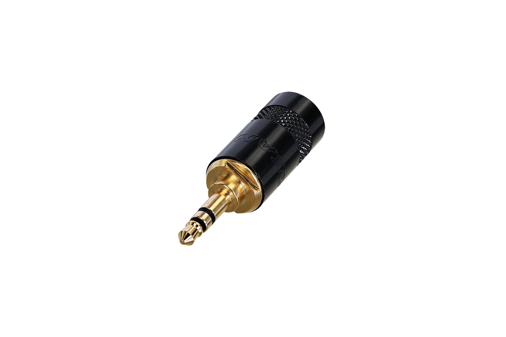 NEUTRIK (Rean) NYS231BG-LL кабельный разъем Jack 3.5мм TRS (стерео) штекер металический черненый