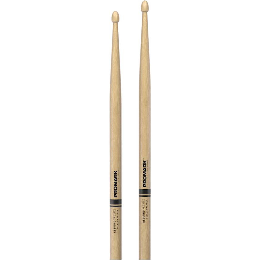 PRO MARK RBH535AW 7A Rebound Барабанные палочки, смещенный баланс, орех гикори