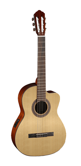 CORT AC120CE-OP Classic Series Классическая гитара со звукоснимателем, с вырезом