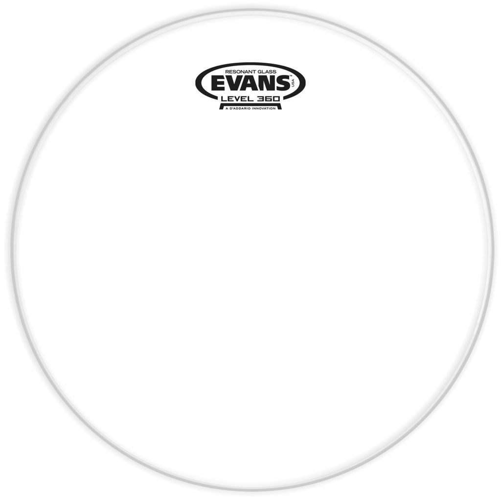 Evans TT08RGL Resonant Glass " пластик для том тома (нижний) прозрачный